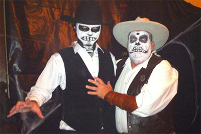 Downtown Bartlesville's Joe Sears and Nick Branton were featured in the 2012 Ghost Walk