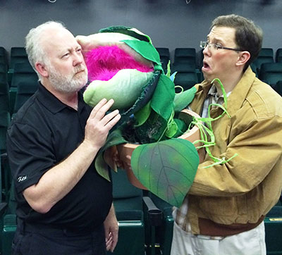 Pegasus Productions created the plant puppet for Little Shop of Horrors