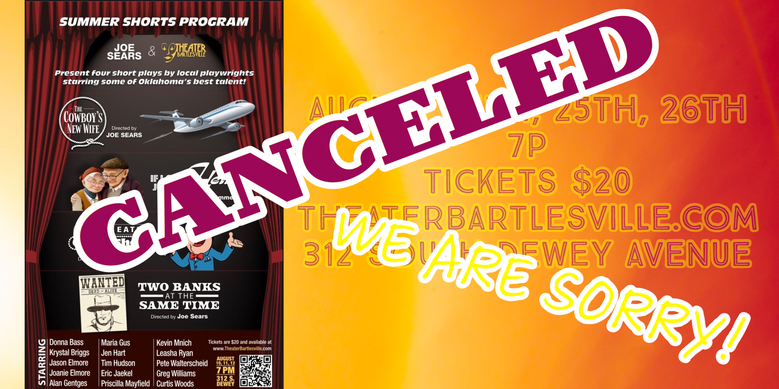 Summer Shorts Program canceled