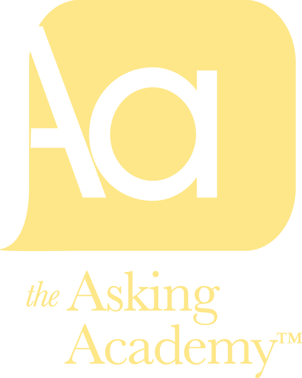 Asking Academy logo.