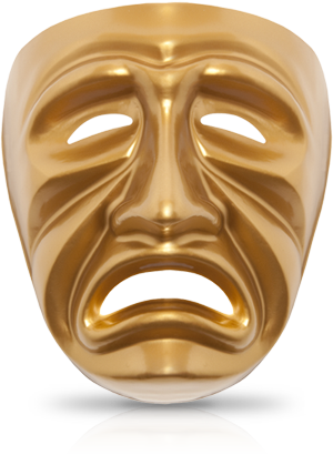 Sad drama mask.