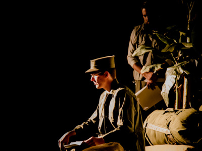 Theater Bartlesville Actors performing in If All the Sky Were Paper